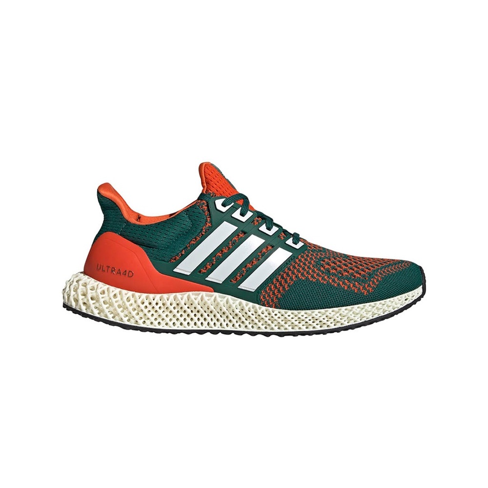 Adidas Ultra 4D Miami Hurricanes Sneakers (Men’s Size 11.5) - Brand New in Box